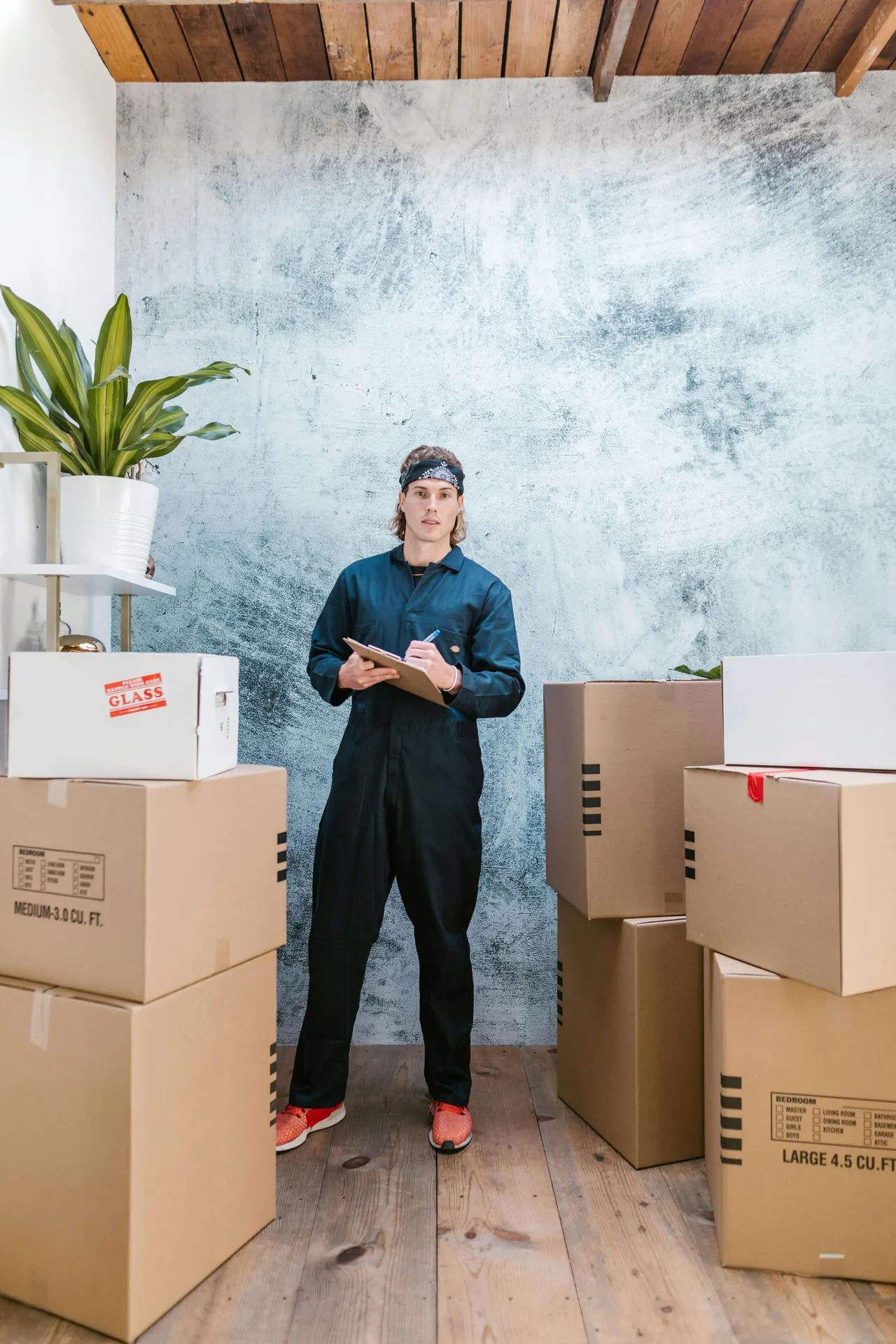 Packing materials and moving supplies